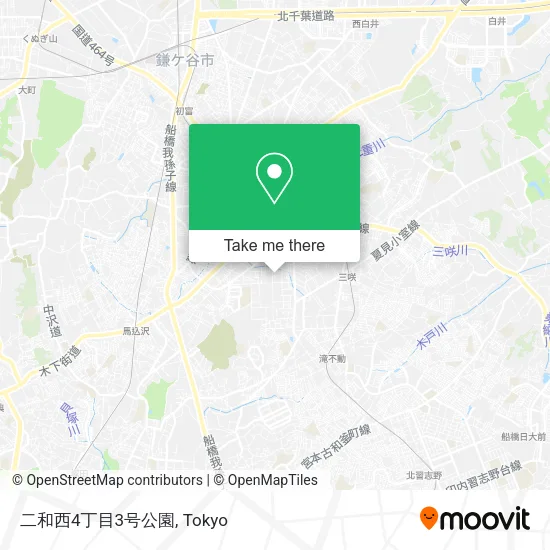 二和西4丁目3号公園 map