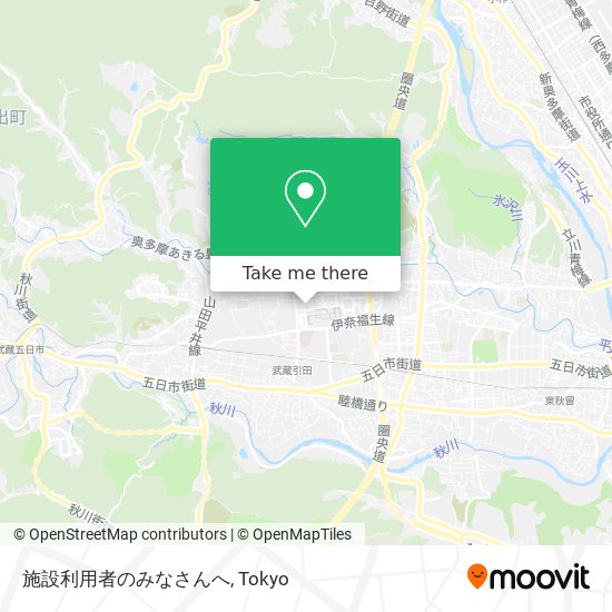 施設利用者のみなさんへ map