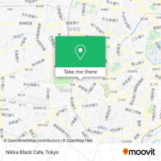 Nikka Black Cafe map