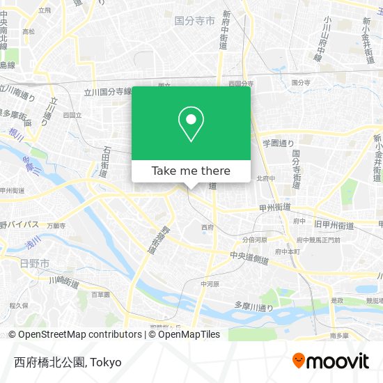 西府橋北公園 map