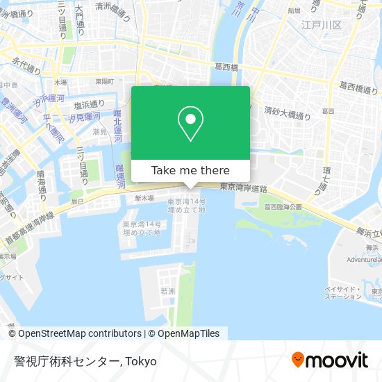 警視庁術科センター map