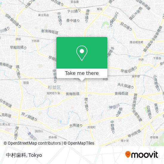 中村歯科 map