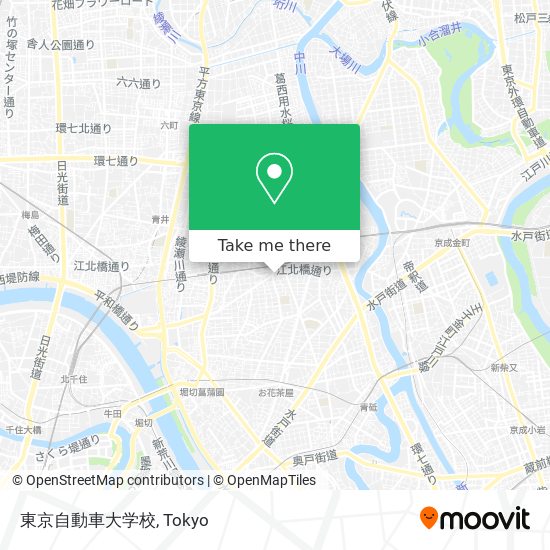 東京自動車大学校 map