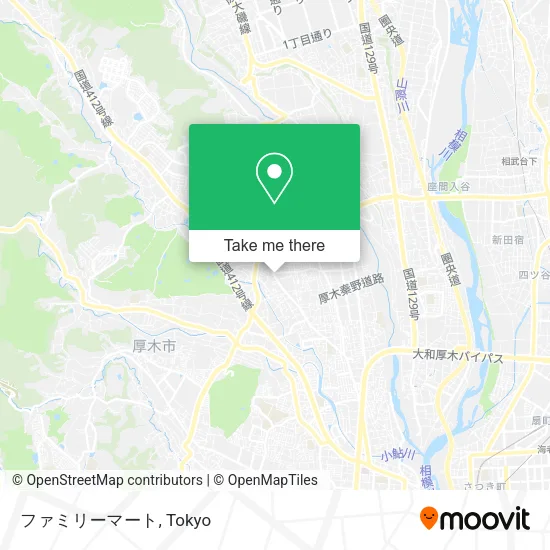 ファミリーマート map