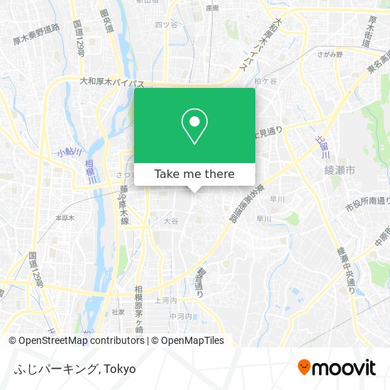 ふじパーキング map