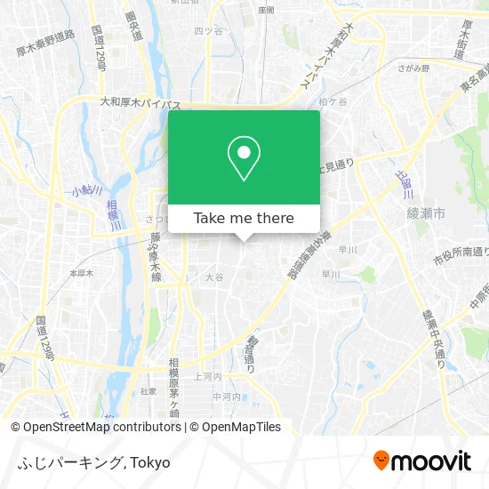 ふじパーキング map