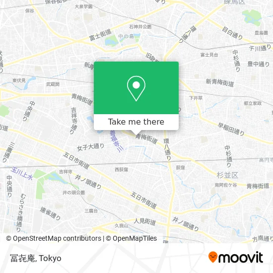 冨㐂庵 map