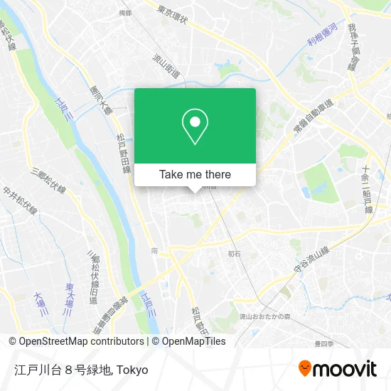 江戸川台８号緑地 map