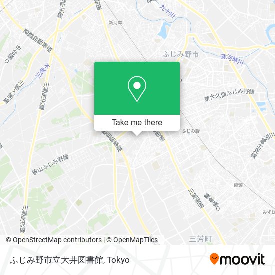 ふじみ野市立大井図書館 map