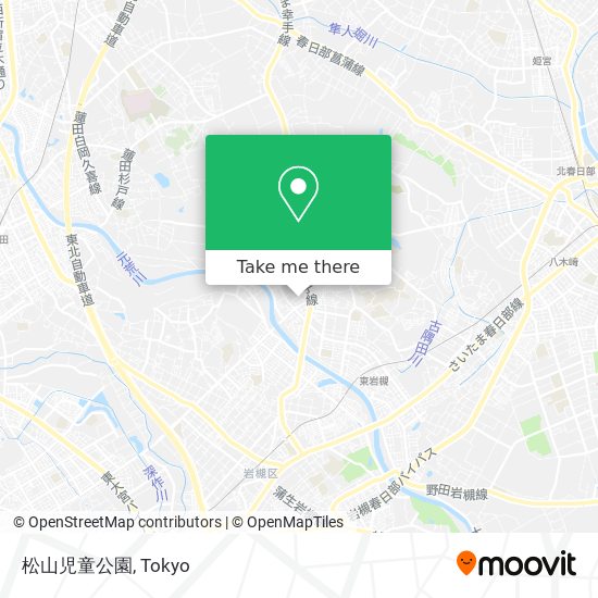 松山児童公園 map
