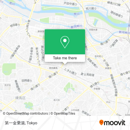 第一金乗湯 map