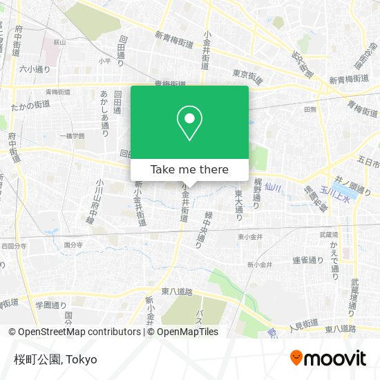 桜町公園 map