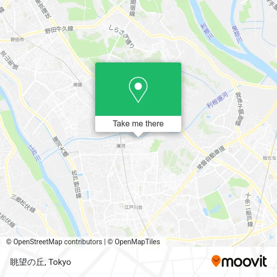 眺望の丘 map
