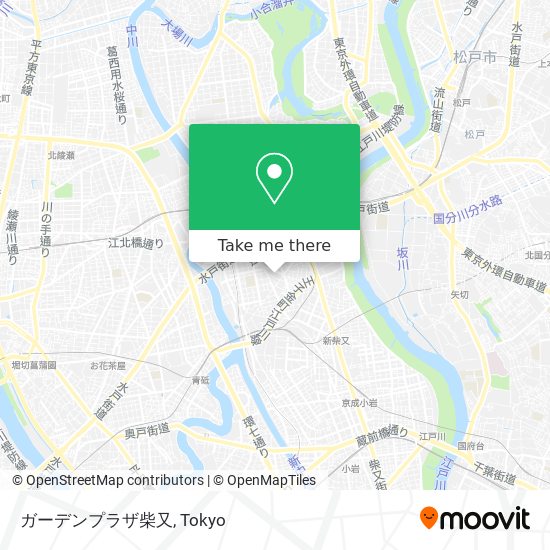 ガーデンプラザ柴又 map