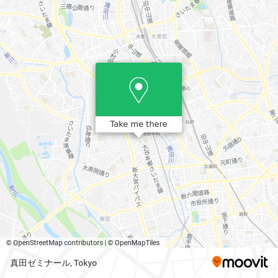 真田ゼミナール map