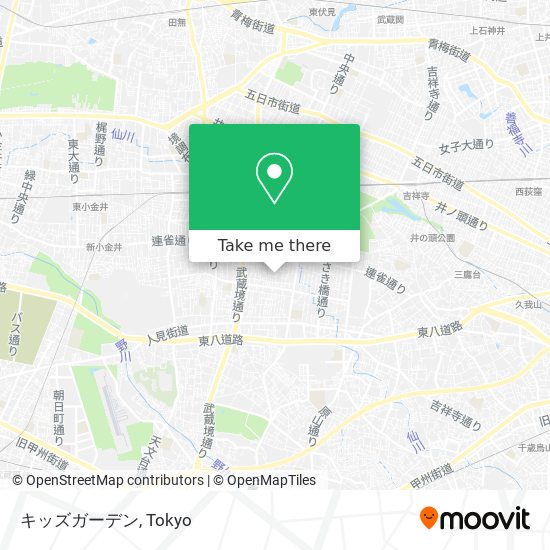 キッズガーデン map