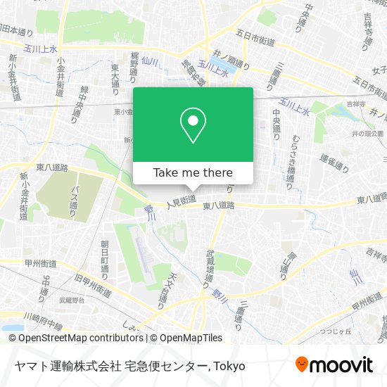 ヤマト運輸株式会社 宅急便センター map
