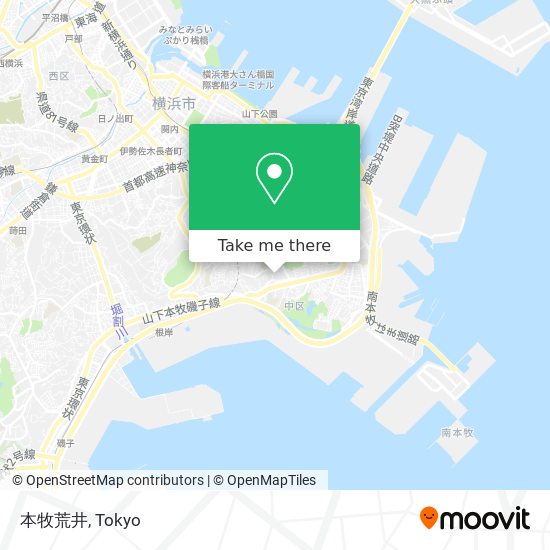 本牧荒井 map