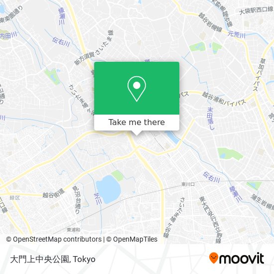 大門上中央公園 map