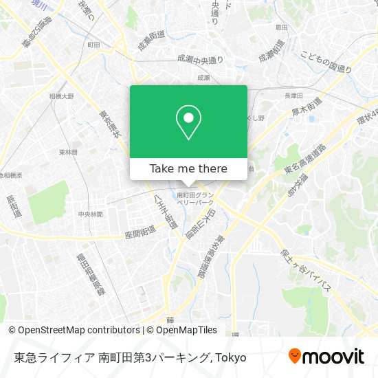 東急ライフィア 南町田第3パーキング map