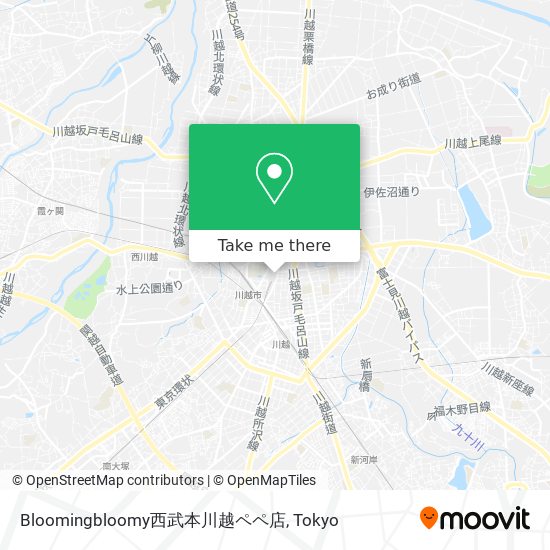 Bloomingbloomy西武本川越ペペ店 map