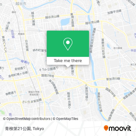 青柳第21公園 map