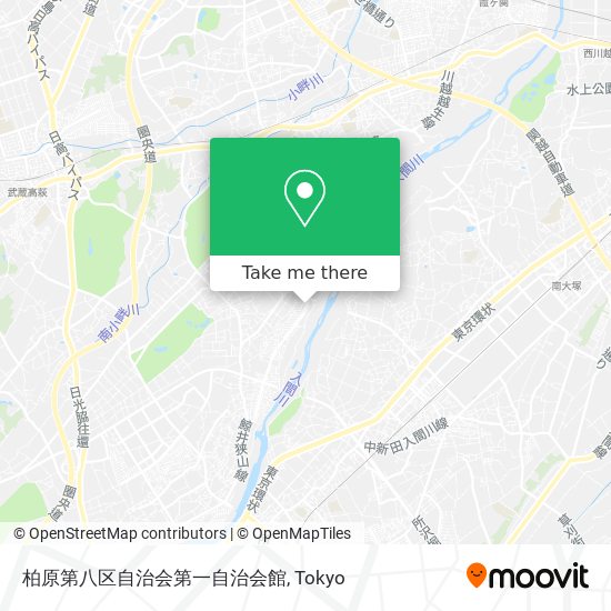 柏原第八区自治会第一自治会館 map