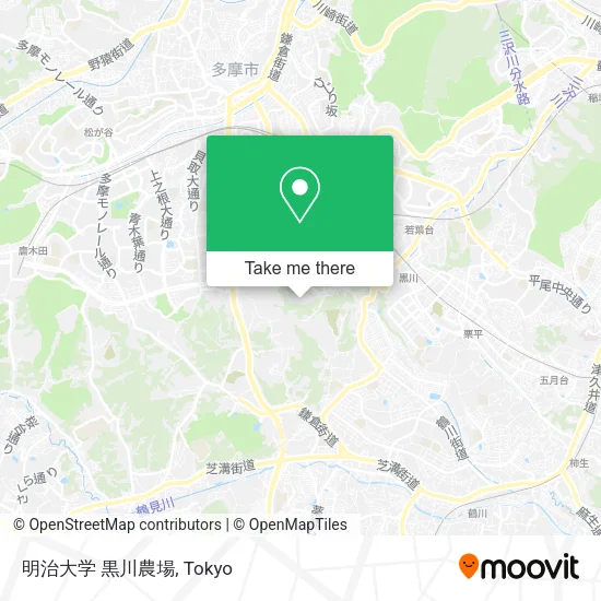 明治大学 黒川農場 map