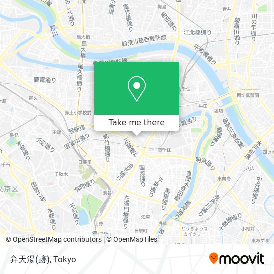 弁天湯(跡) map