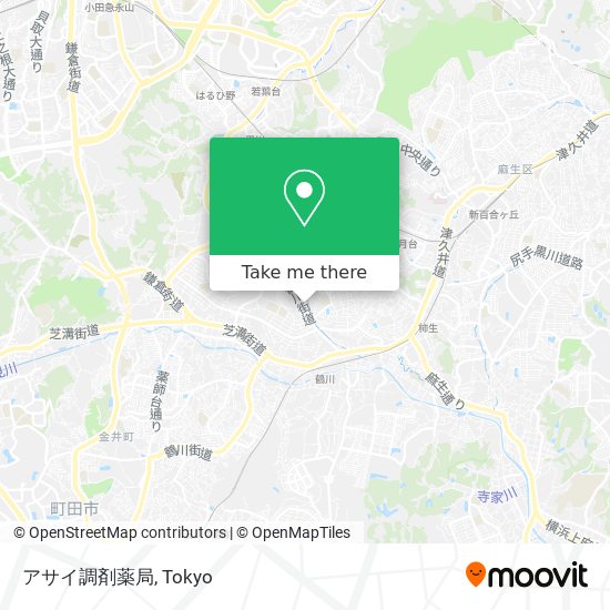 アサイ調剤薬局 map