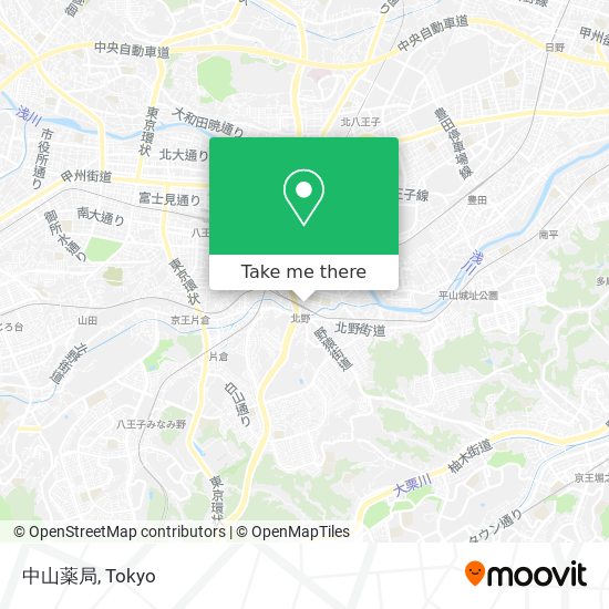 中山薬局 map
