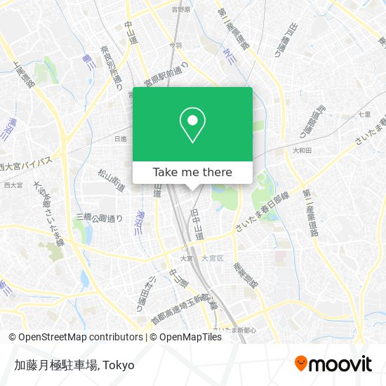 加藤月極駐車場 map