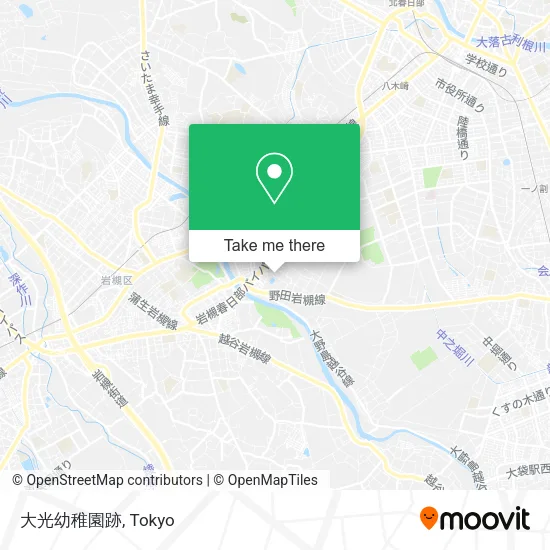 大光幼稚園跡 map