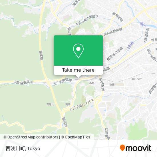西浅川町 map