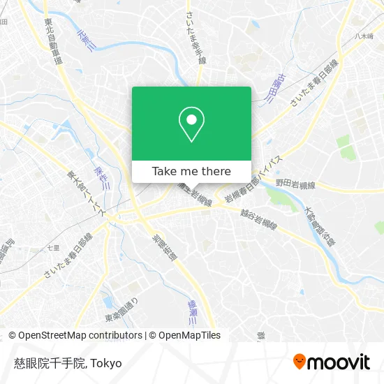 慈眼院千手院 map