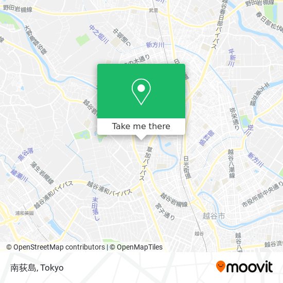 南荻島 map