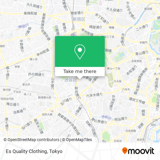 Es Quality Clothing map