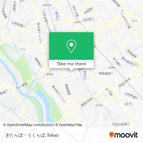 ぎたらぼ・うくらぼ map