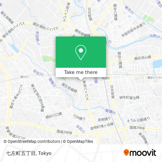 七左町五丁目 map