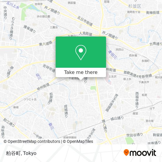 粕谷町 map