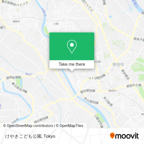 けやきこども公園 map