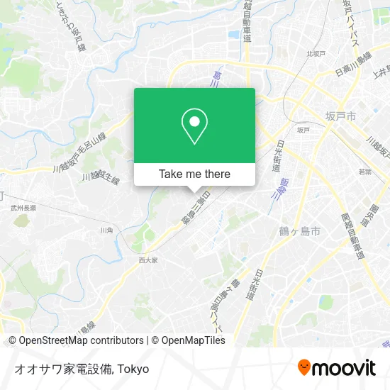 オオサワ家電設備 map
