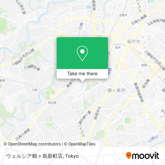 ウェルシア鶴ヶ島新町店 map