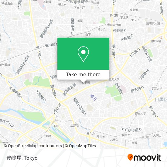豊嶋屋 map