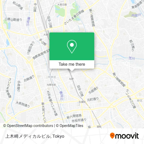 上木崎メディカルビル map