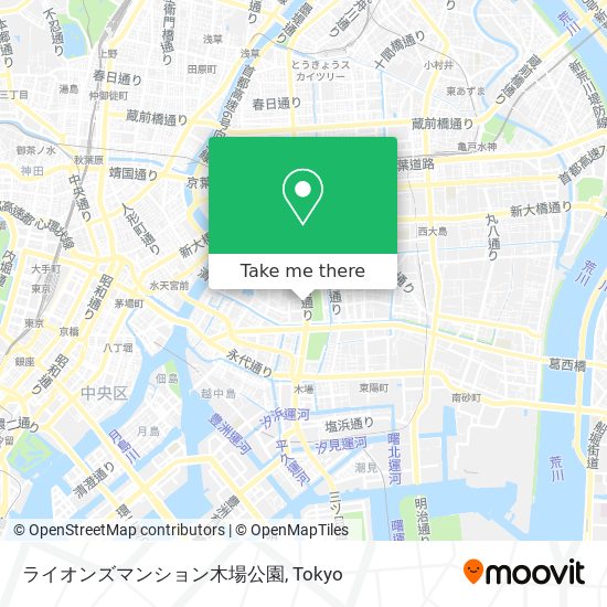 ライオンズマンション木場公園 map