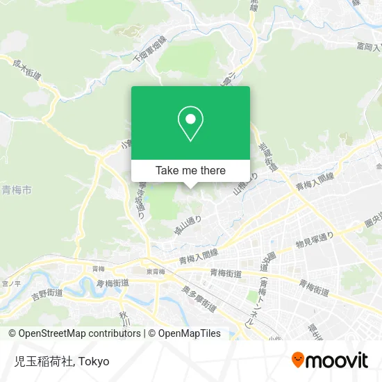 児玉稲荷社 map