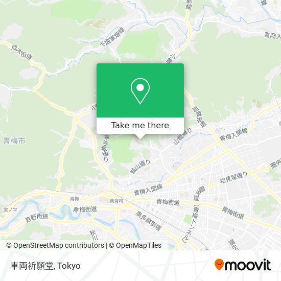 車両祈願堂 map