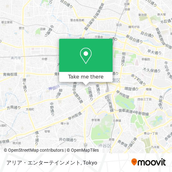 アリア・エンターテインメント map