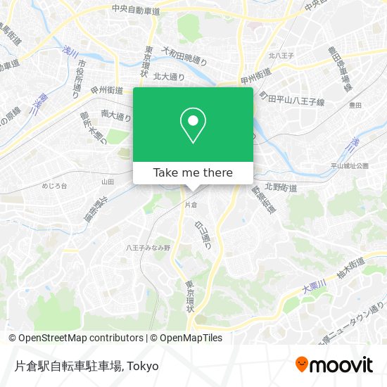 片倉駅自転車駐車場 map